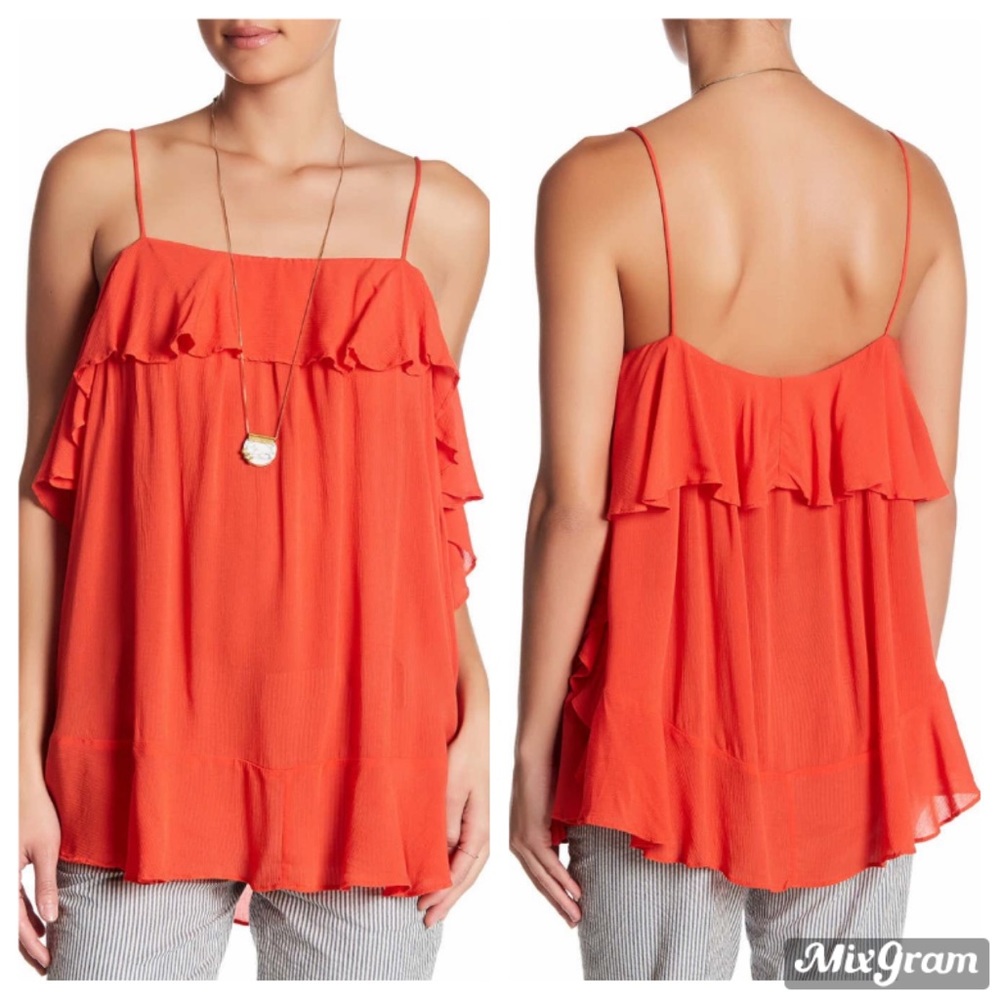 ✨Free People Cascades Fire Camisole Size Large